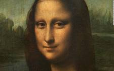 A screengrab of the woman in the 'Mona Lisa' portrait.
