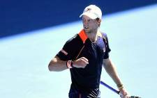 Italian tennis player Andreas Seppi at the Australian Open on 23 January, 2015. Picture: Official Australian Open Facebook.