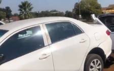 emfuleni-municipal-cars-seized-Twitter-video-screengrab-Sikonathi-Mantshantsha