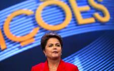 Brazilian President Dilma Rousseff. Picture: EPA.