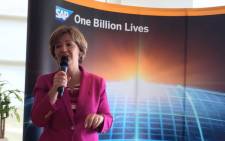 Adaire Fox-Martin, SAP executive board member in charge of global customer operations. Picture: @AdaireFoxMartin/Twitter