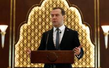 Russian Prime Minister Dmitry Medvedev. Picture: EPA.