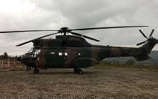 The chopper was on a scheduled aerial patrol of the Kruger National Park.