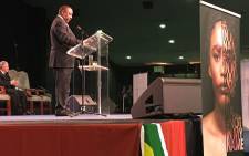 Deputy president Cyril Ramaphosa launched the campaign at the Rhema Bible Church in Randburg. Picture: Hitekani Magwedze/EWN.