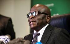 New Minister of Public Service and Administration Ngoako Ramatlhodi. Picture: AFP.