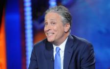 Jon Stewart hosts “The Daily Show with Jon Stewart” #JonVoyage on 6 August, 2015 in New York City. Picture: AFP.