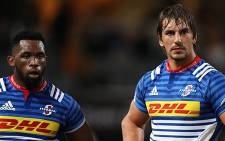 Siya Kolisi (left) and Eben Etzebeth (right) will again lead the Stormers in 2018. Picture: Twitter/@THESTORMERS