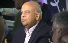 Finance Minster Pravin Gordhan at the Ahmed Kathrada foundations Banquet on Heritage day. Picture: Kgothatso Mogale/EWN