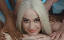 FILE: Katy Perry on the video of her new single 'Bon Appetit'. Picture: Twitter/@TooFab.