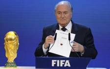 FIFA president Sepp Blatter. Picture: AFP.