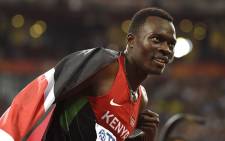 Kenyan middle-distance runner Nicholas Bett. Picture: AFP