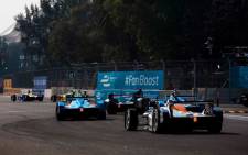 A Formula E race. Picture: @FIAformulaE/Twitter