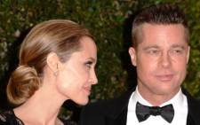 Brad Pitt and Angelina Jolie. Picture: AFP.