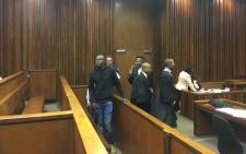 FILE: Eke Ogochukwu walks in ahead of his sentencing in the High Court in Johannesburg after being convicted for the trafficking of a 15-year-old girl in Rosettenville. Picture: Mia Lindeque/EWN.