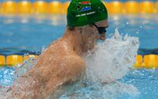 Cameron van der Burgh won gold and set a world record in the 100m breaststroke in the Olympics. Picture: Wessel Oosthuizen/SA Sports Picture Agency