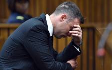 Oscar Pistorius in the North Gauteng High Court on 13 June 2016. Picture: Pool.