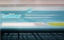 Social networking phenomenon - Twitter.com. Picture: AFP