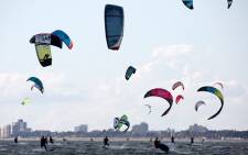 FILE: Spain currently holds the record for The Largest Parade of Kite-surfers’ with 353 kiters. Picture: @Virgin.