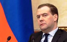 Russian Prime Minister Dmitry Medvedev. Picture:AFP.