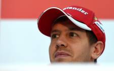 Ferrari driver Sebastian Vettel. Picture: AFP.