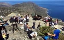 FILE: Capetonians celebrated World Piano Day with a free concert on Table Mountain. Picture: Monique Mortlock/EWN.