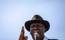 FILE: Minister of Police Bheki Cele addresses Westbury residents on issues of corrupt and poor policing in the area. Picture: Thomas Holder/EWN.