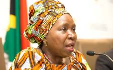 FILE: Cooperative Governance and Traditional Affairs Minister Nkosazana Dlamini Zuma. Picture: GCIS