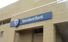 A Norwood Standard Bank ATM was robbed, but there was no evidence of forced entry into its safe. Picture: Tshepo Lesole/EWN