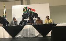 Government held a media briefing on the outcomes of the 2-day summit on gender-based violence in Centurion on Friday, 2 November 2018. Picture: Thando Khubeka/EWN