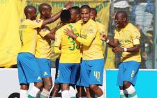 Defending league champions Mamelodi Sundowns got their Absa Premiership title defence off to a positive start after claiming a 2-0 victory over Pretoria rivals SuperSport United on 3 August 2019. Picture: @Masandawana/ Twitter.