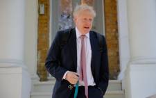 Conservative MP Boris Johnson leaves a house in London on 30 May 2019. Picture: AFP