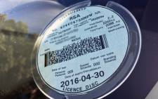 FILE: The pressure is on to get your expired vehicle discs and driving licenses renewed before the end of the month. Picture: Supplied