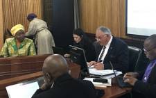 FILE: Inter-ministerial task team led by Minister Nkosazana Dlamini Zuma briefing the NCOP’s ad hoc committee for the first time on 14 June 2018 since the North West was placed under administration. Picture: Lindsay Dentlinger/EWN