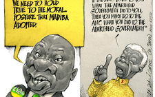 Cartoon: Cyril Recalls Madiba's Values