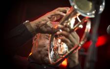 One of South Africa's legends, Bra Hugh Masekela, seduced with crowds with his legendary sound. Picture: Thomas Holder/EWN