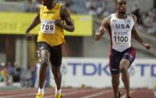 Usain Bolt (L). Picture: AFP