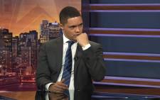 Daily show host Trevor Noah talking on real talk with Anele Mdoda. Picture: Supplied