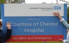FILE: The Countess of Chester Hospital, north west of England. Picture: Countess of Chester Hospital Facebook page.