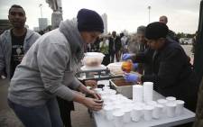 FILE: The Desmond and Leah Tutu Foundation and their Youth at Work members walked through Cape Town CBD handing out warm soup as part of Mandela Day activities. Picture: Cindy Archillies/EWN