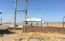 The Cleveland train station in Johannesburg has been vandalised and stripped of its infrastructure during lockdown. Picture: Edwin Ntshidi/EWN