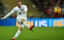 England's Wayne Rooney. Picture: AFP. 