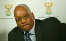 President Jacob Zuma announcing his cabinet at Union Buildings in Pretoria. Picture: EWN