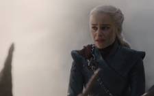 A screengrab shows Emilia Clarke in Game of Thrones season 8, episode 5.  Clarke plays the role of Daenerys Targaryen. Picture: HBO/Twitter 