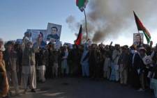 Protests in Afghanistan. Picture: AFP