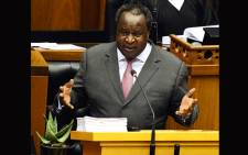 Finance Minister Tito Mboweni delivers 2020 Budget Speech in Parliament, Cape Town, on 26 February 2020. Picture: GCIS.