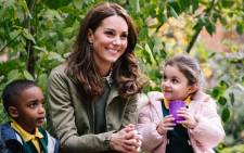 FILE: The Duchess of Cambridge visited an inner-city London wildlife garden on Tuesday 2 October 2018 in her first official solo engagement since giving birth to her third child, Prince Louis, in April. Picture: @KensingtonRoyal/Twitter