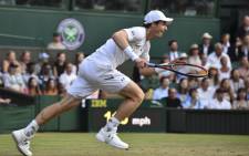 FILE: Andy Murray in action at the 2017 Wimbledon Championships at The All England Lawn Tennis Club in Wimbledon on 7 July 2017. Picture: AFP