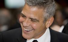 American actor Goerge Clooney. Picture: AFP.
