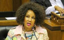 FILE: Human Settlements Minister Lindiwe Sisulu. Picture: @The_DHS/Twitter