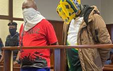 Two of the 20 people arrested on Thursday for allegedly instigating the 2021 July unrest appeared in the Durban Magistrates Court on 12 August 2022. Picture: Nhlanhla Mabaso/Eyewitness News